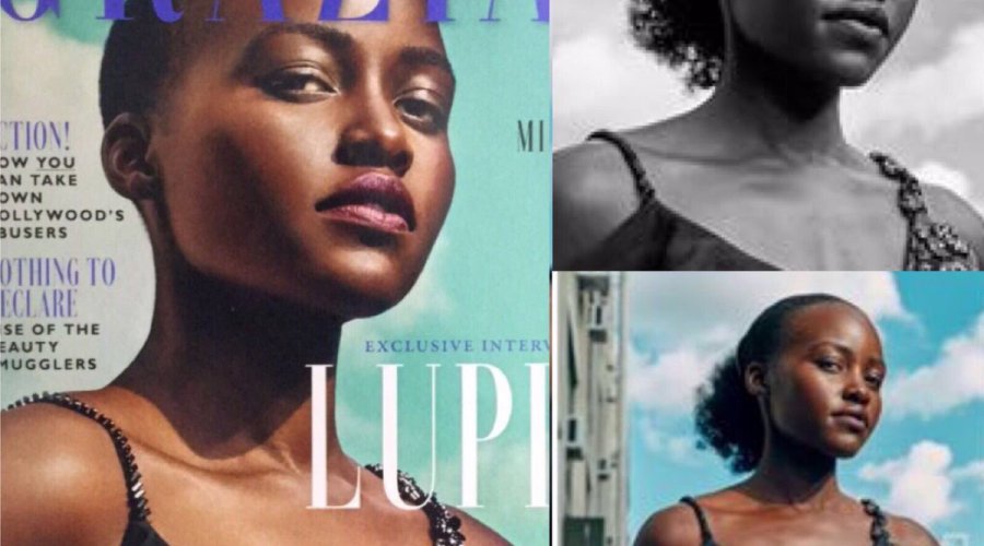 [Revista alisa cabelos de Lupita Nyong'o e atriz fala sobre racismo]