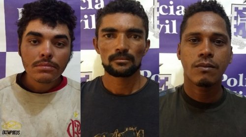 [Trio acusado de homicídio é preso em Juazeiro]