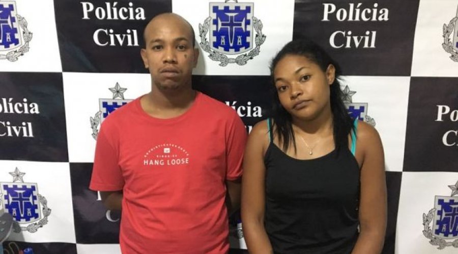 [Líder do tráfico é preso junto com a esposa no interior do Estado]