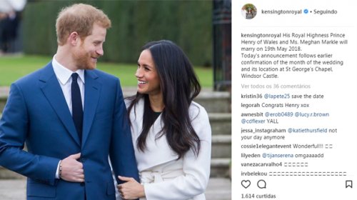 [Data e local do casamento do príncipe Harry e Markle são divulgados]