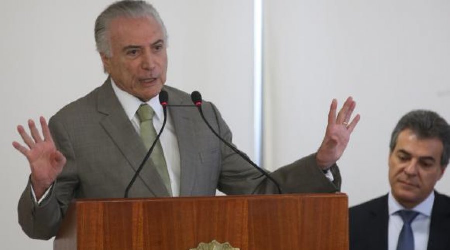 [Temer diz que jamais desistirá da reforma da Previdência]