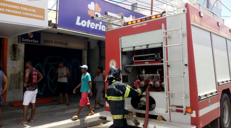 [Urgente: agência de banco tem foco de incêndio]