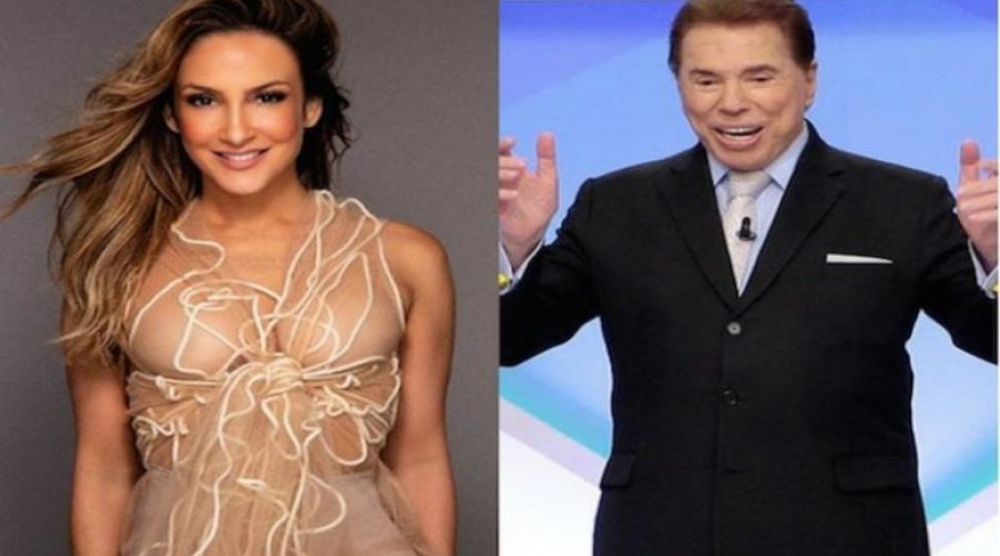 [Claudia Leitte fica constrangida com comentário de Silvio Santos: 'Abraço me excita']