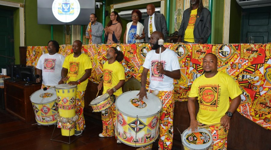 [Câmara celebra 45 anos de luta do bloco Ilê Aiyê]