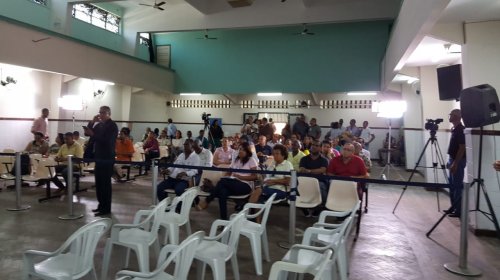 [Moradores do bairro da Liberdade expos as demandas da comunidade em edição do Câmara Itinerant...]