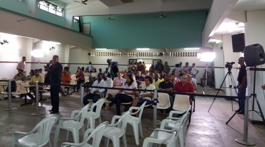 [Moradores do bairro da Liberdade expos as demandas da comunidade em edição do Câmara Itinerante ]
