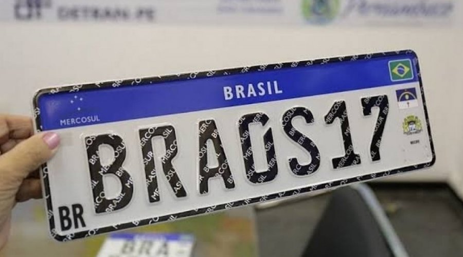 [Emplacamento da nova placa Mercosul pode ser feita a partir de hoje (26)]