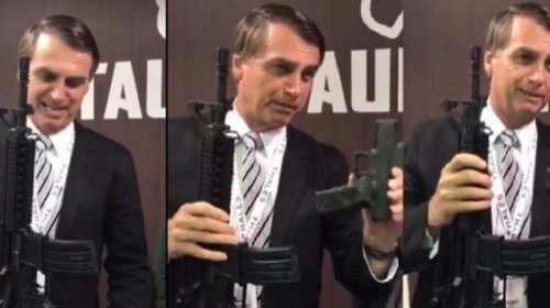 [Bolsonaro assina decreto que facilita posse de armas]