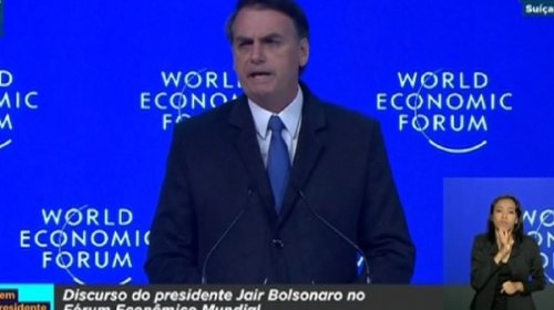 [O Brasil é “um paraíso” e “o país que mais preserva o meio ambiente”, frisa Bolsonaro em Davos]