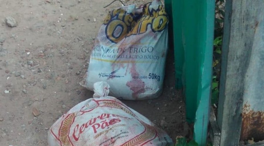 [Misericórdia! Corpo esquartejado é encontrado dentro de saco no bairro do Lobato]