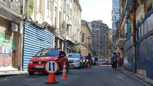 [Atenção: tráfego de veículos é alterado no Centro Histórico]