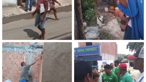 [Nova Constituinte: O bairro recebe Ação de Educação Ambiental e construção de 50 banheiros]
