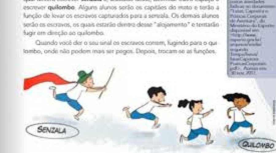 [Manual do MEC sugere dividir alunos entre capitães do mato e escravos]