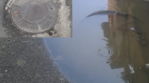 [Após reivindicação de Suíca entupimento em esgoto é solucionado em Vila Ruy Barbosa]
