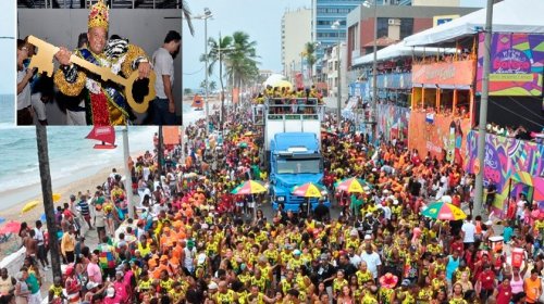 [Carnaval 2019: ACM Neto entrega chave da cidade ao Rei Momo nesta quinta (28)]