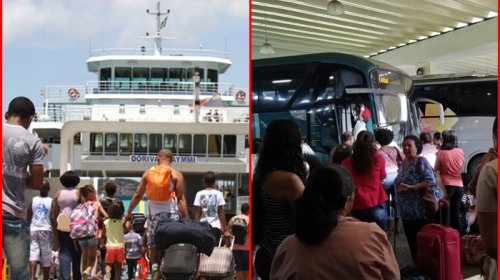 [Rodoviária, Ferry-boat e Via Metropolitana têm funcionamento especial no Carnaval]