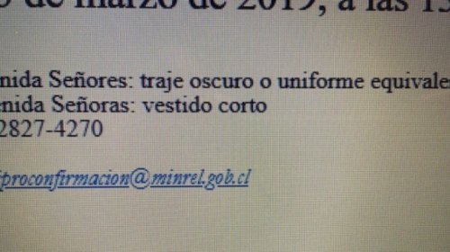 [Chile pede que mulheres usem ‘vestido curto’ em almoço com Bolsonaro]