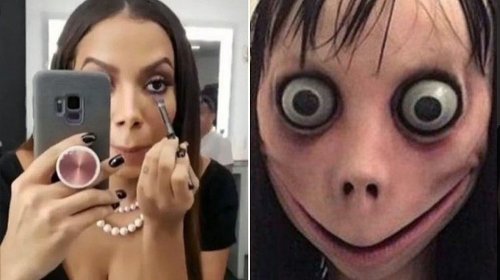 [Anitta é comparada a boneca Momo após foto fazendo careta]