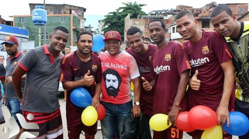 [Suíca parabeniza a comunidade que compareceu em peso ao Campeonato  Aberto do Areal ]