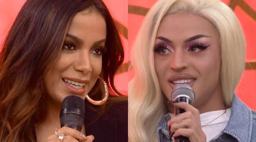 [Anitta manda indireta pra Pablo Vittar em programa da Rede Globo]