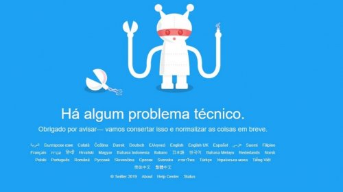 [Twitter apresenta problemas técnicos e fica fora do ar para usuários do Brasil]