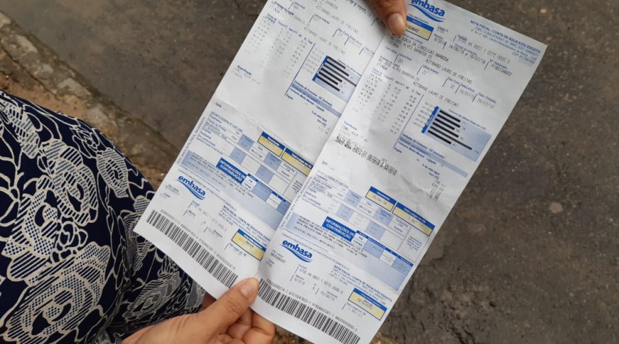 [Moradores de Itinga reclamam do valor cobrado pela EMBASA]