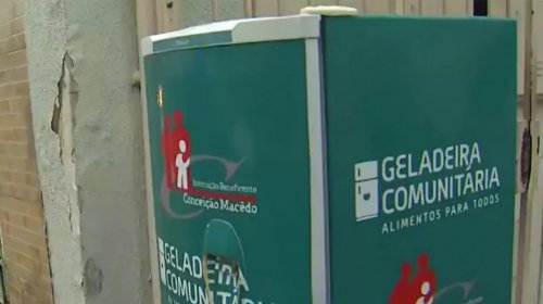 ['Geladeira solidária' é roubada em Salvador menos de 24h após ser instalada]