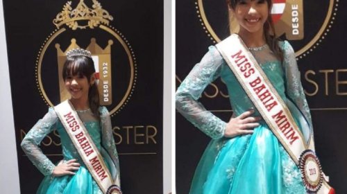 [Moradora da Santa Cruz vence concurso Miss Mister Bahia Mirim 2019]