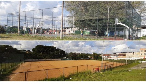 [Quadra poliesportiva e campo de futebol do CSU em Pernambués entregue reformado a comunidade ]