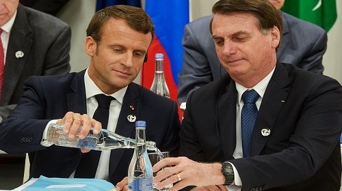 [Bolsonaro recusa R$ 83 milhões do G-7, após fala de Macron]