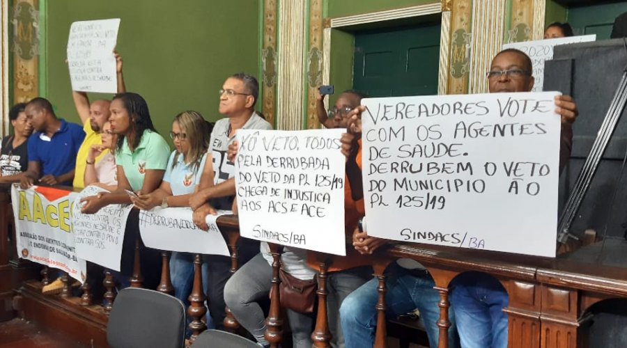 [Câmara Municipal decide em manter o veto do executivo da PL 125/19]