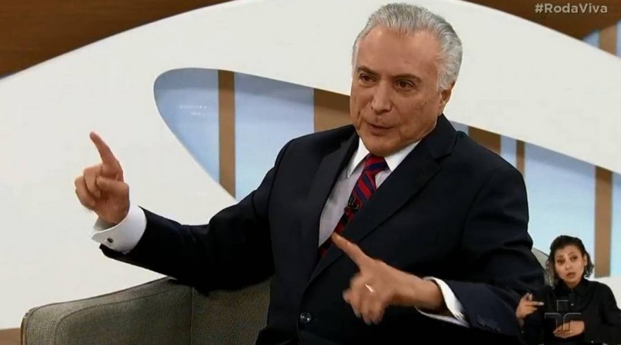 [‘Jamais apoiei ou fiz empenho pelo golpe’, diz Temer sobre impeachment]