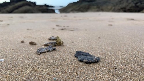 [Limpurb encontra óleo nas praias do Flamengo e do Jardim dos Namorados]