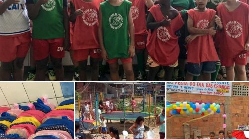[Movimento da Gente: No mês das crianças projeto leva alegria e presentes para diversos bairros]