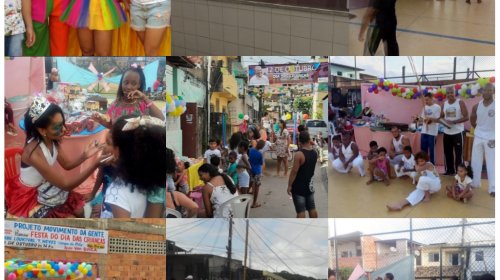 [Suíca proporciona Dia das Crianças repleto de diversão para o bairro de Pernambués]