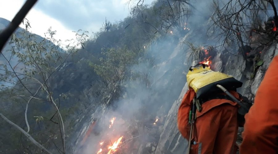 [Chapada Diamantina é atingida por incêndio de grandes proporções]