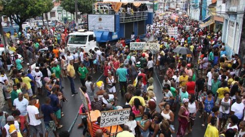 [Caminhada da Consciência Negra altera trânsito entre Liberdade e Centro Histórico]