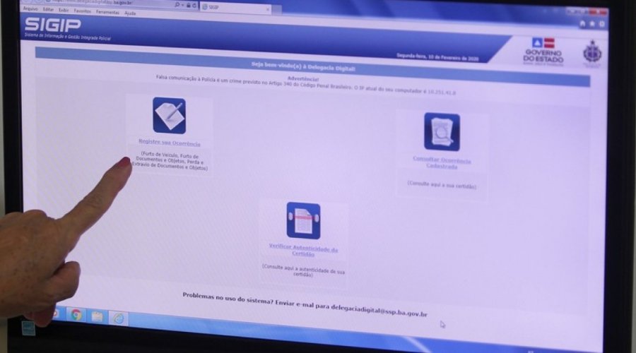 [Carnaval: Registro de perda de documentos, objetos e furtos poderá ser feito pela internet]