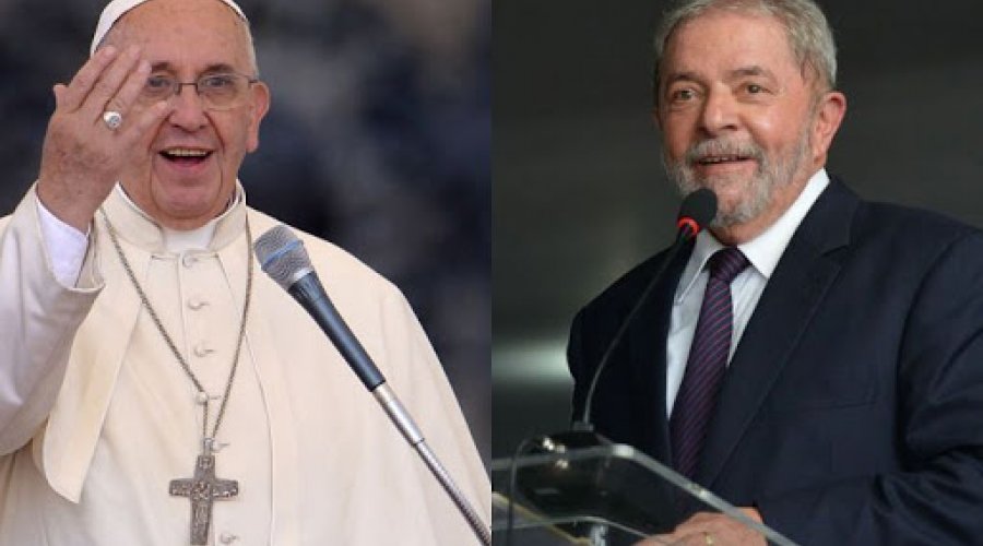 [Lula se encontra com o Papa Francisco no Vaticano nesta quinta-feira]