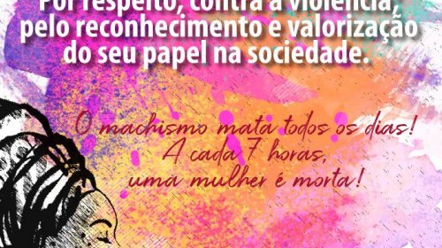 [“Não permita que o machismo apague mais uma voz, acabe com mais uma vida”, diz Suíca ao homena...]