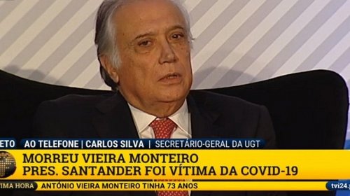 [Presidente do Santander de Portugal morre de coronavírus, diz jornal]