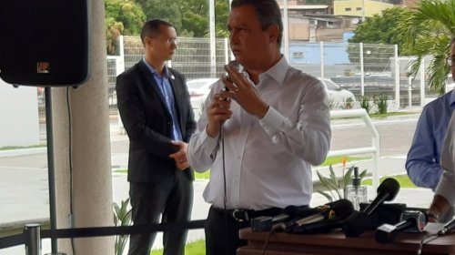 [Rui Costa anuncia compra de respiradores da China e agradece doação da Fieb]
