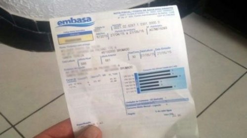 [Atenção! Corte de água está suspenso por tempo indeterminado]