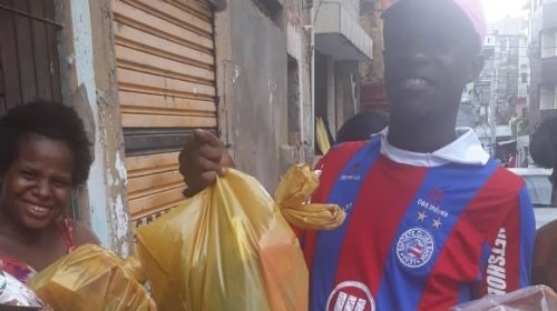 [Para reduzir impacto do Coronavirus, ação beneficente começa distribuir cestas básicas na comu...]