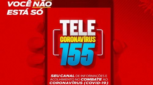 [Telecoronavírus atende mais de seis mil pessoas gratuitamente pelo 155]