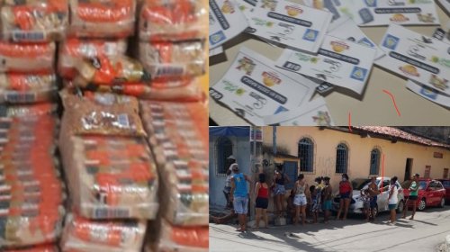 [Movimento Solidário: entrega cerca de 110 cestas básicas e 400 máscaras em comunidade ]