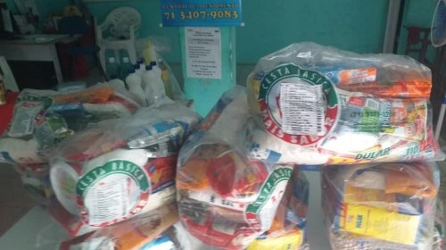 [Movimento Solidário: entrega cestas básicas para Catadores de materiais recicláveis ]