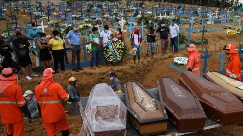 [Covid-19: Brasil tem quase 500 mil casos e 28.834 mortes]