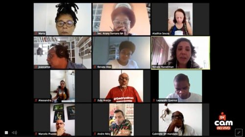[Audiência Pública debate com a secretária Arany Santana e convidados a Cultura em Tempos de Pa...]