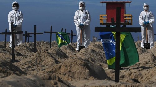 [Brasil registra 843 mortes por coronavírus em 24h e se torna 2º país com maior nº de óbitos]